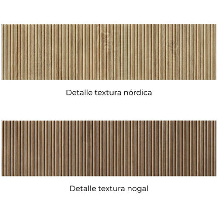 Texturas Mueble ETNA de Sanchis 2 Cajones con Lavabo Sobre Encimera