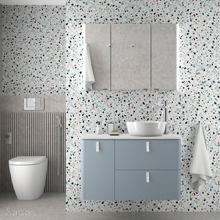 Uniiq 2 cajones 1 puerta derecha blue fog