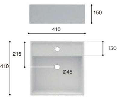 Medidas Lavabo LIBRA