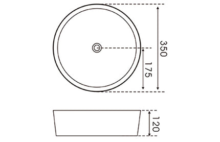 croquis lavabo osiris