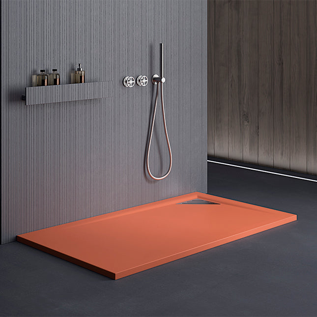 plato de ducha mine rojo