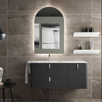 Uniiq 2 cajones 1 puerta Izquierda antracita