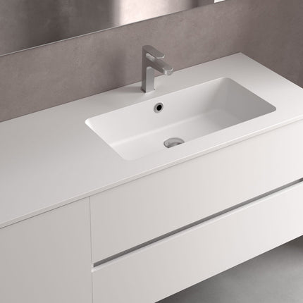 Lavabo VILNA con Poza Desplazada derecha