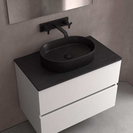 Lavabo de posar VENICE, Porcelana (480x325x110 mm)