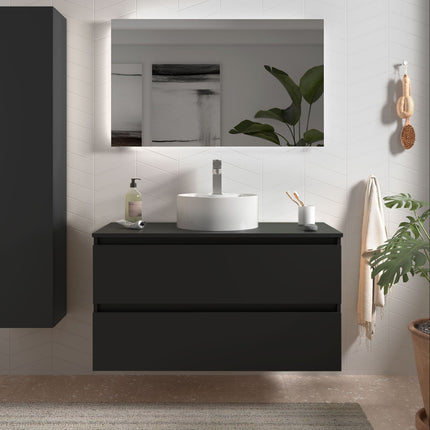 BEQUIA negro con Encimera