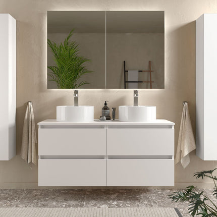 bano bequia 1200 blanco doble