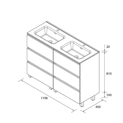 croquis bequia 3 cajones 1200