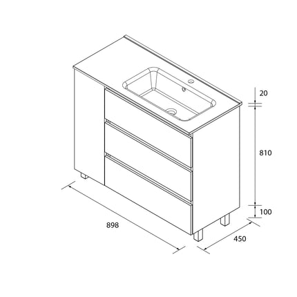 BEQUIA PLUS 3C 1P izquierda