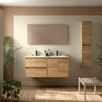 noja 2 puertas 2 cajones 1200 toscana roble