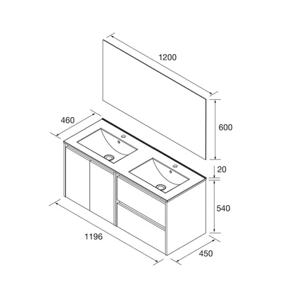 croquis noja 2P2C 1200