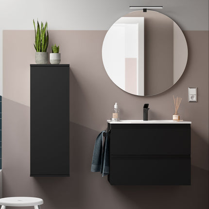 Mueble SPIRIT 2 Cajones negro 700