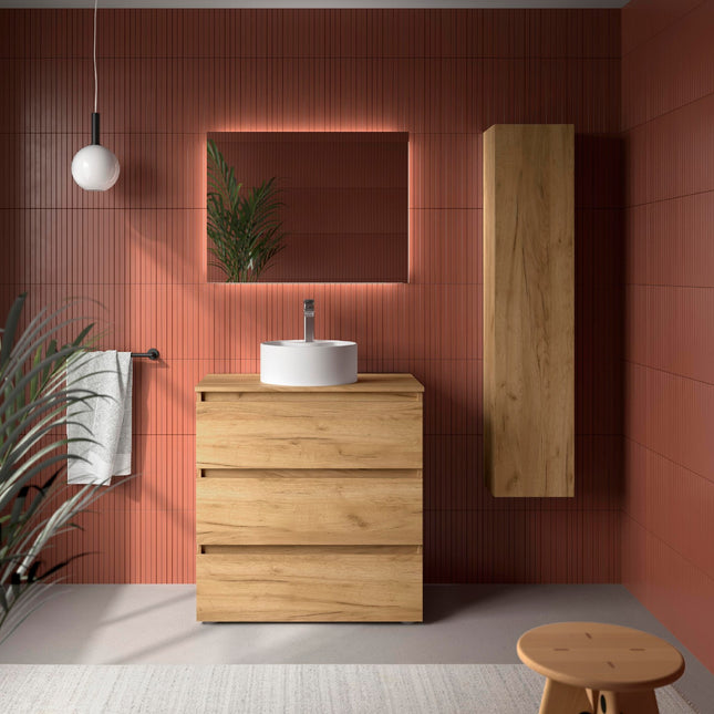 BEQUIA 3C con Lavabo roble