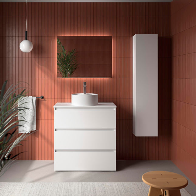 BEQUIA 3C con Lavabo blanco