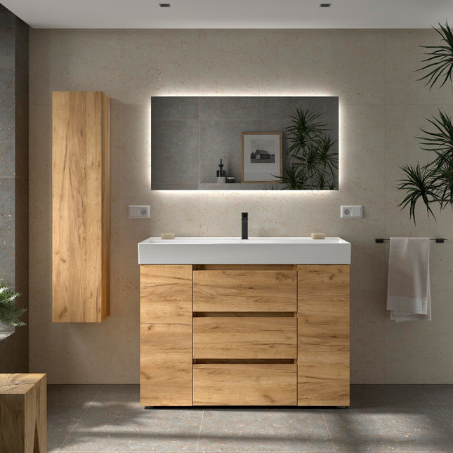 Mueble de baño BEQUIA PLUS 3Cn Roble