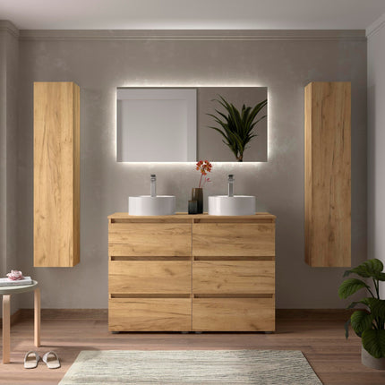 BEQUIA 3C con Lavabo 120 roble