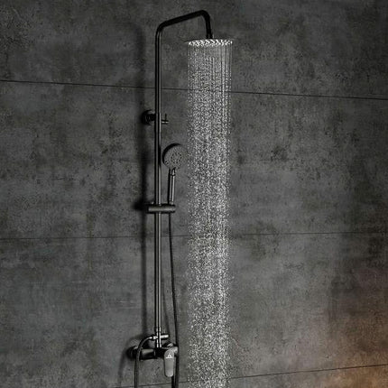 Kit Ducha SAYRO de Aquassent Negro