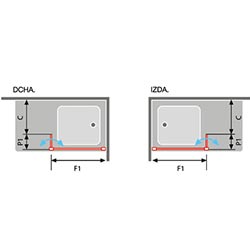 dibujo mampara fresh fr423