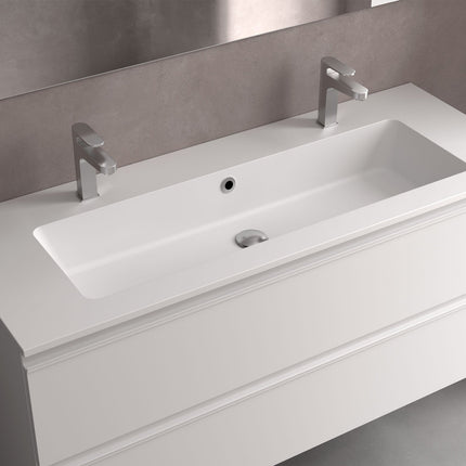 Lavabo Doble Vilna 1 poza 2 grifos